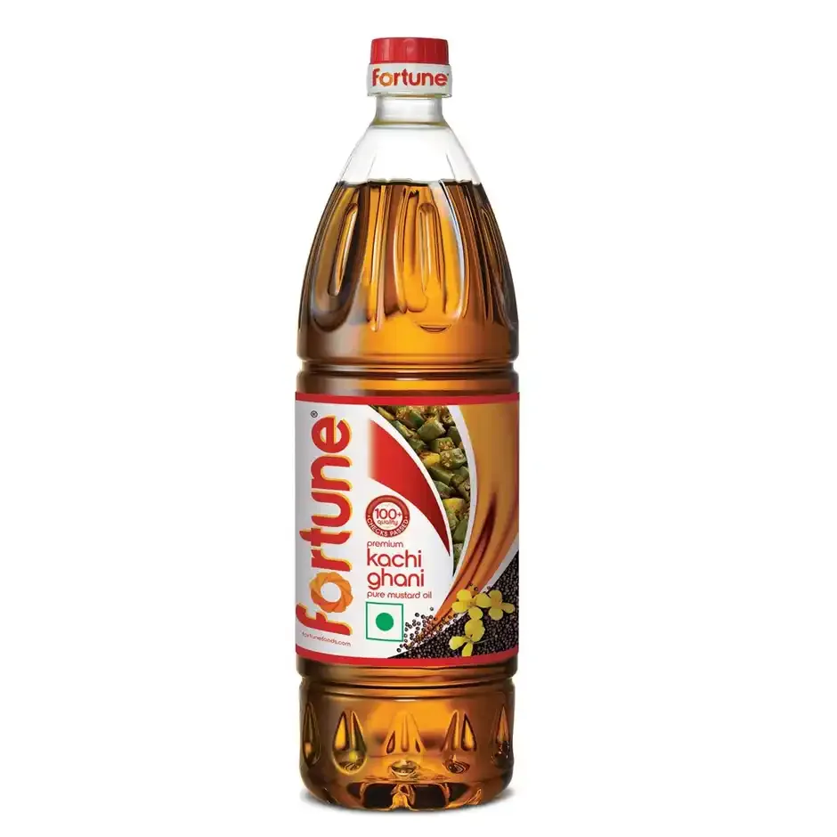 Fortune Kachi Ghani Mustard Oil | Bottle