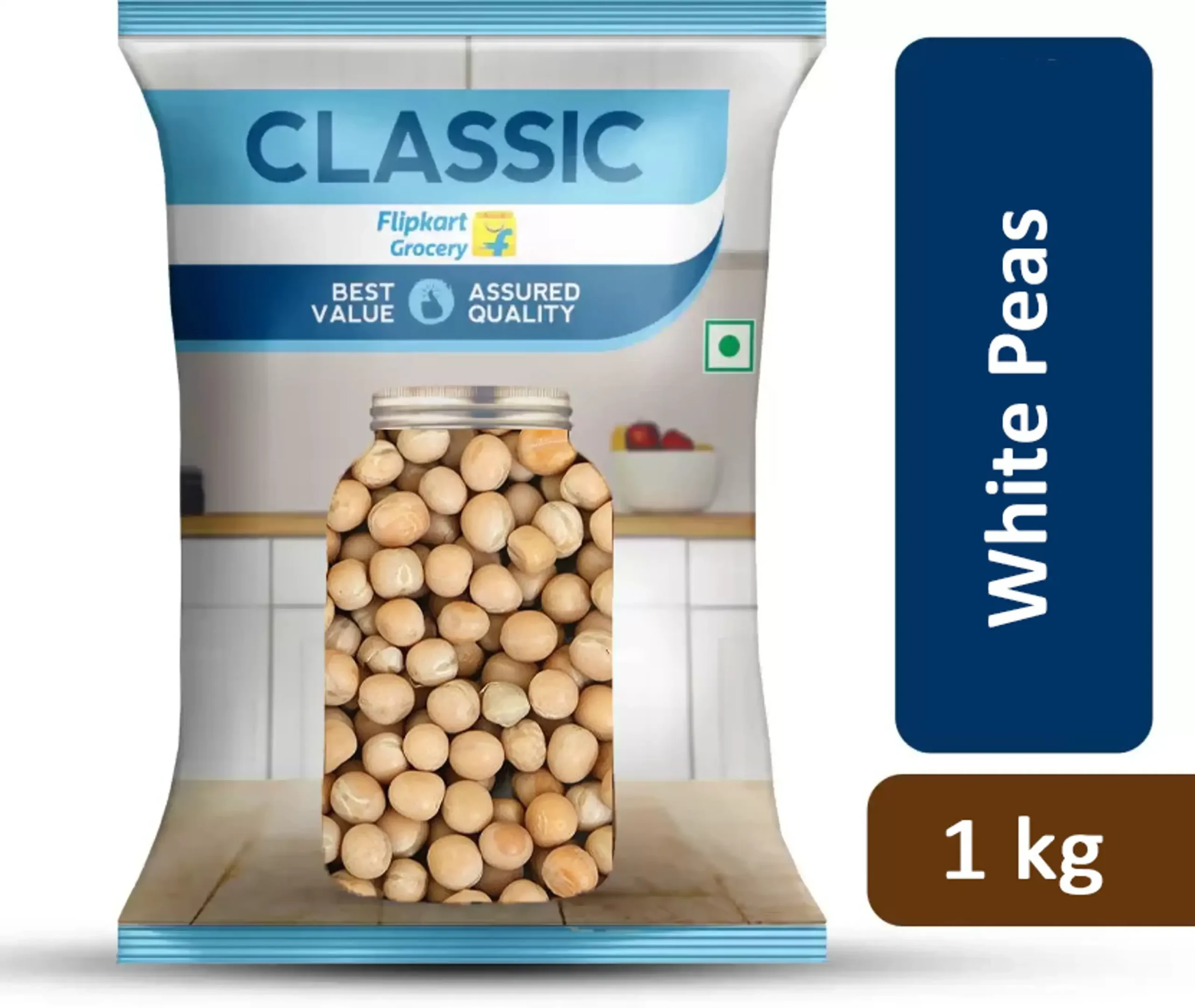 Classic White Peas (Whole) (1 kg)
