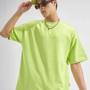HIGHLANDER Men Printed Drop-Shoulder Sleeves T-shirt