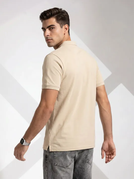 INVICTUS Polo Collar Pure Cotton T-shirt - Image 2